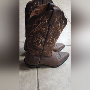 Ariat Brown Western Cowboy Boots